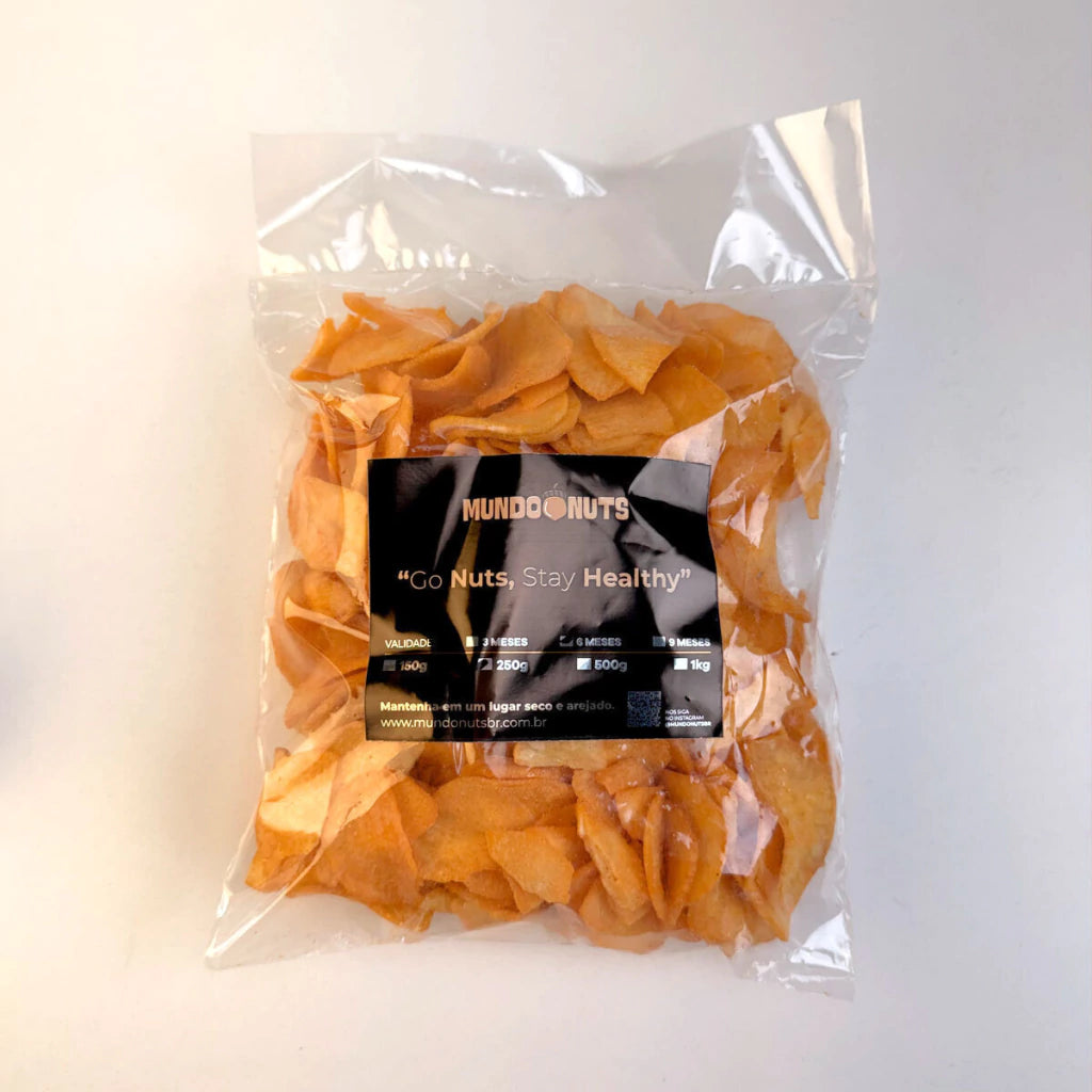 Mandioca Chips Sabor Nachos Salgada | Lançamento